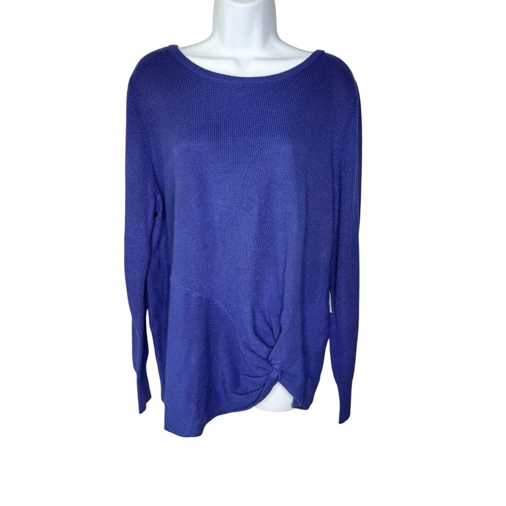 Chicos Side Twist Tunic Sweater NWT